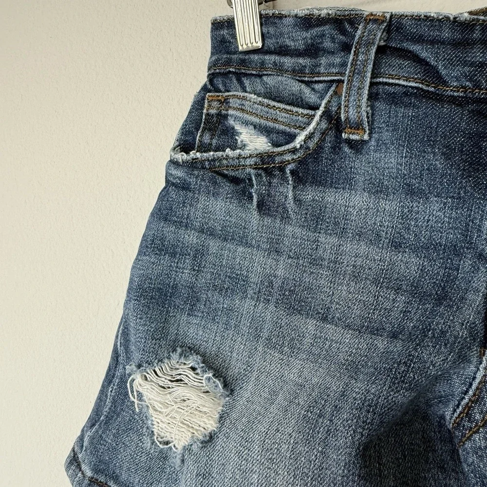 Joes Jeans Gessa Shorts Womens 24 Distressed Festival Boho Beach Summer Medium
